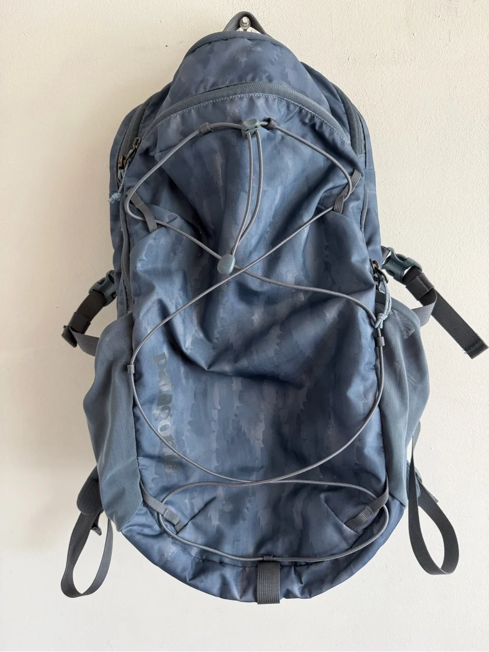 Patagonia Blue Men's Technical Daypack with External Bungee